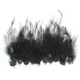thumbnail image 1 of Uxcell 2.8''-5.5'' Saddle Hackle Rooster Feather Bulk Natural Feathers Fluffy Craft Feathers 100 Pcs Black, 1 of 6