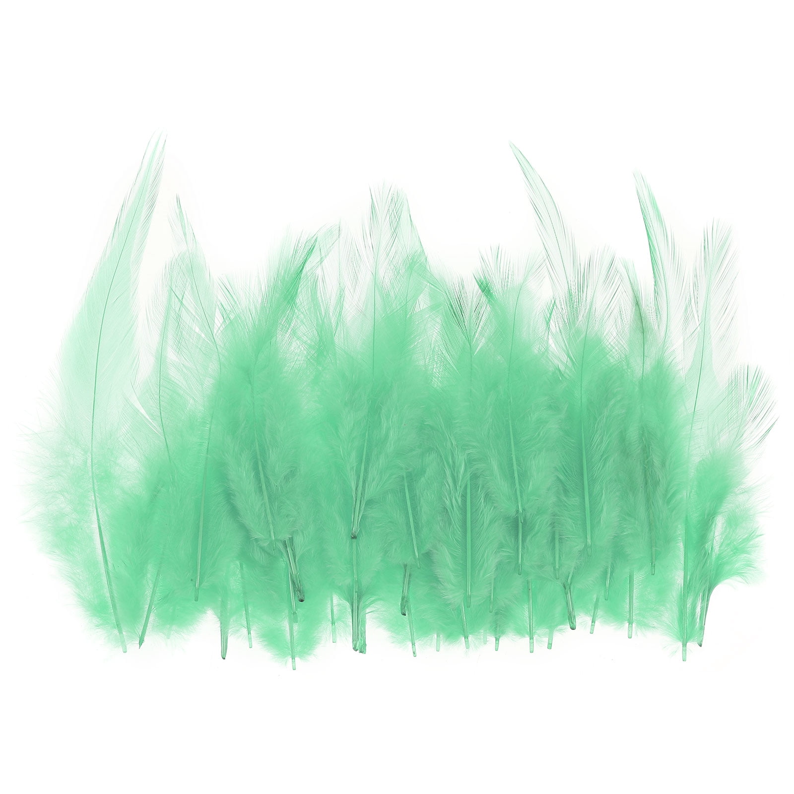 100PCS Saddle Hackle Rooster Feathers – 5-7 Inch Natural Pheasant Neck Feathers For Crafts, Jewelry & DIY