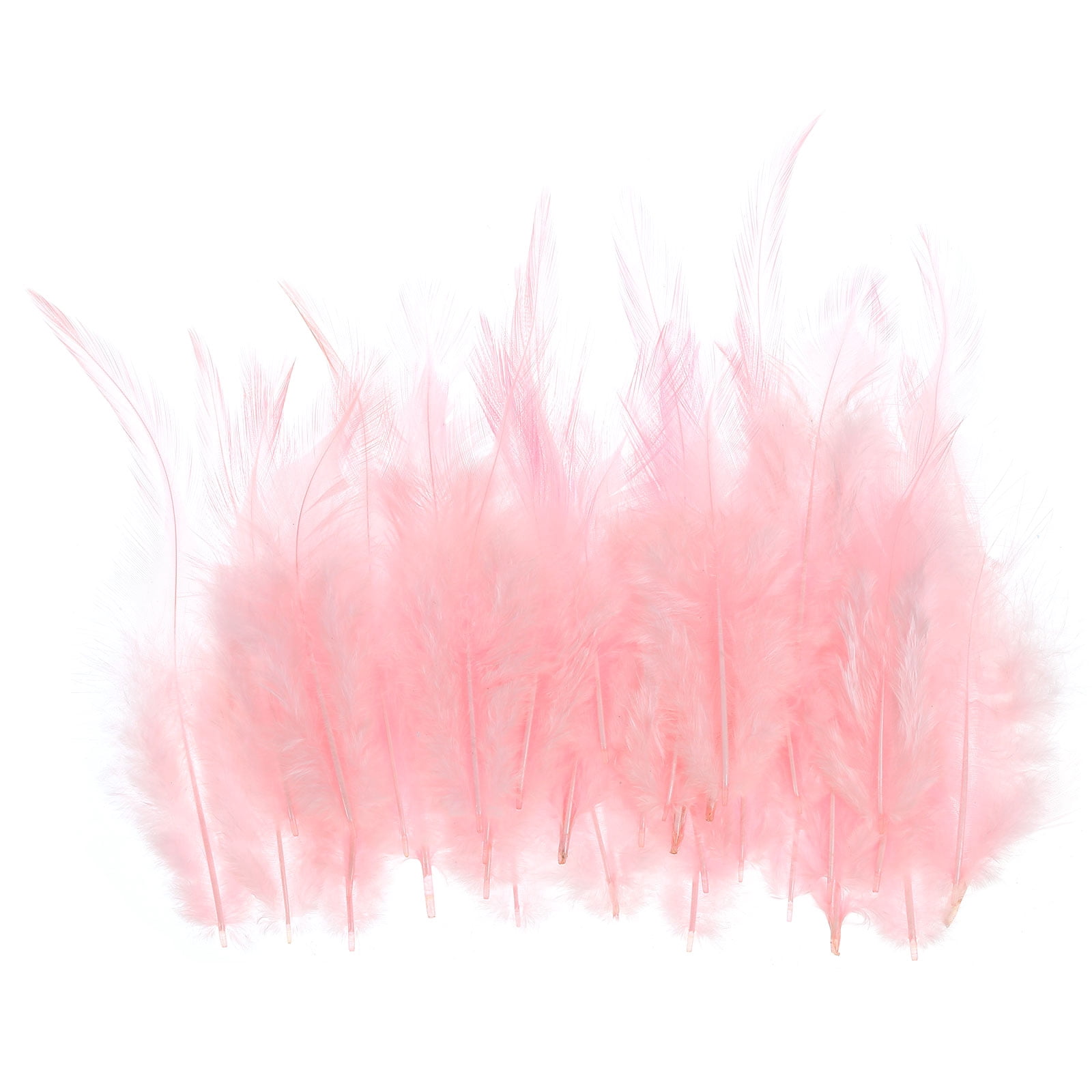 Uxcell 2.8''-5.5'' Saddle Hackle Rooster Feather Bulk Natural Feathers ...