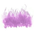 thumbnail image 1 of Uxcell 3-6 Inch Saddle Hackle Rooster Feather Bulk Natural Feathers Fluffy Craft Feathers Light Purple 50 Pcs, 1 of 6