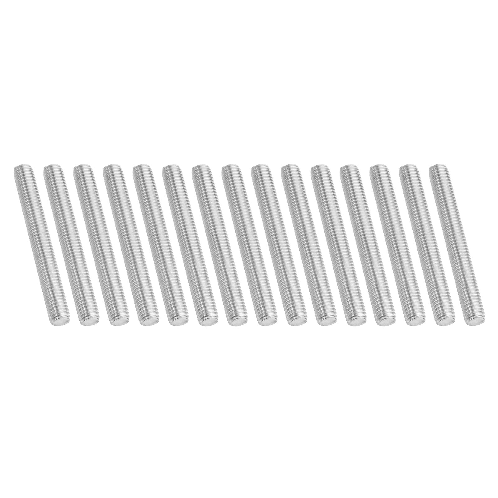 Uxcell 3/8"-16 Fully Threaded Rod, 15Pcs 3.5" Length 304 Stainless Steel Thread Screw