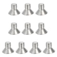 thumbnail image 1 of Uxcell 3/8-16 x 5/8" Flat Countersunk Head Socket Cap Countersunk Bolt Machine Screws 304 Stainless Steel 18-8, 10 Pcs, 1 of 7