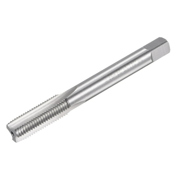 Uxcell 3/8"-24 UNF Left Hand Machine High Speed Steel 3 Straight Flutes Thread Tap