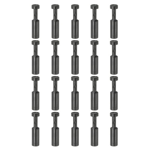 Uxcell 3/8 Inch Push to Connect Fitting Plug Pneumatic Air Fittings Plug 20 Pack