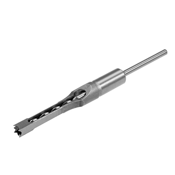 Uxcell 3/8" Mortiser Carbon Steel Square Hole Drill Bit for Wood