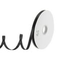 thumbnail image 1 of Uxcell 3/8" W x 100 Yards Polyester Satin Ribbon, Perfect for Craft Wedding Decor Party Hair Bow, Black, 1 of 6