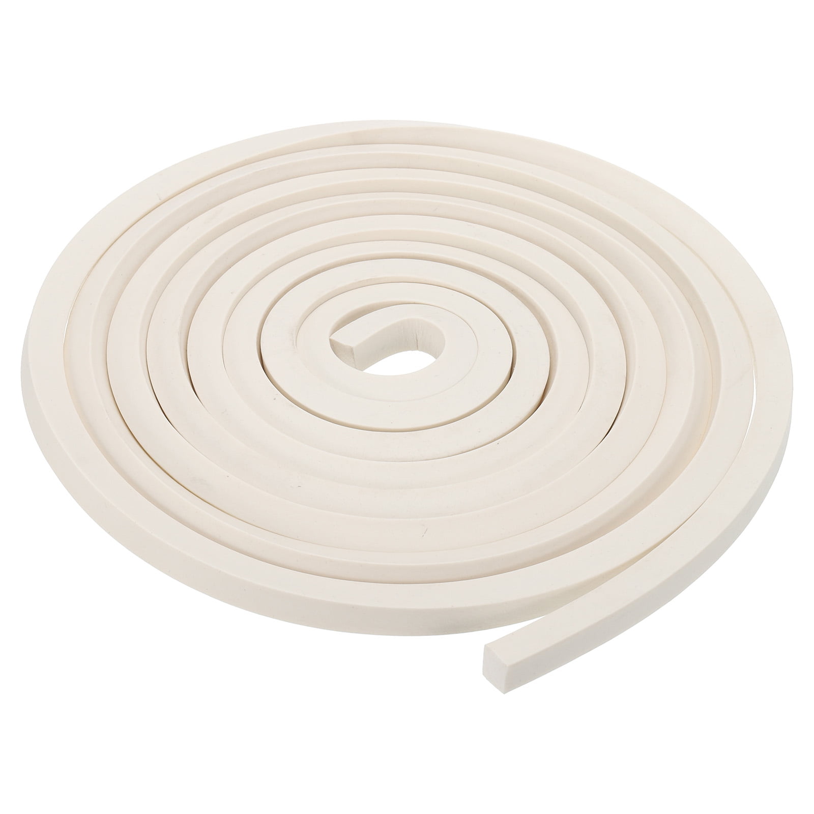 Uxcell 3/8"Wx3/8"Tx9.8Ft Silicone Foam Seal Strip, Square Weather