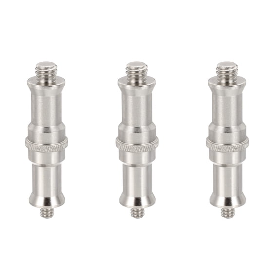 Uxcell Camera Spigot Screws Converters, Tripod Screw Adapters Spigot Stud for Light Stand Balls Head Flash 3