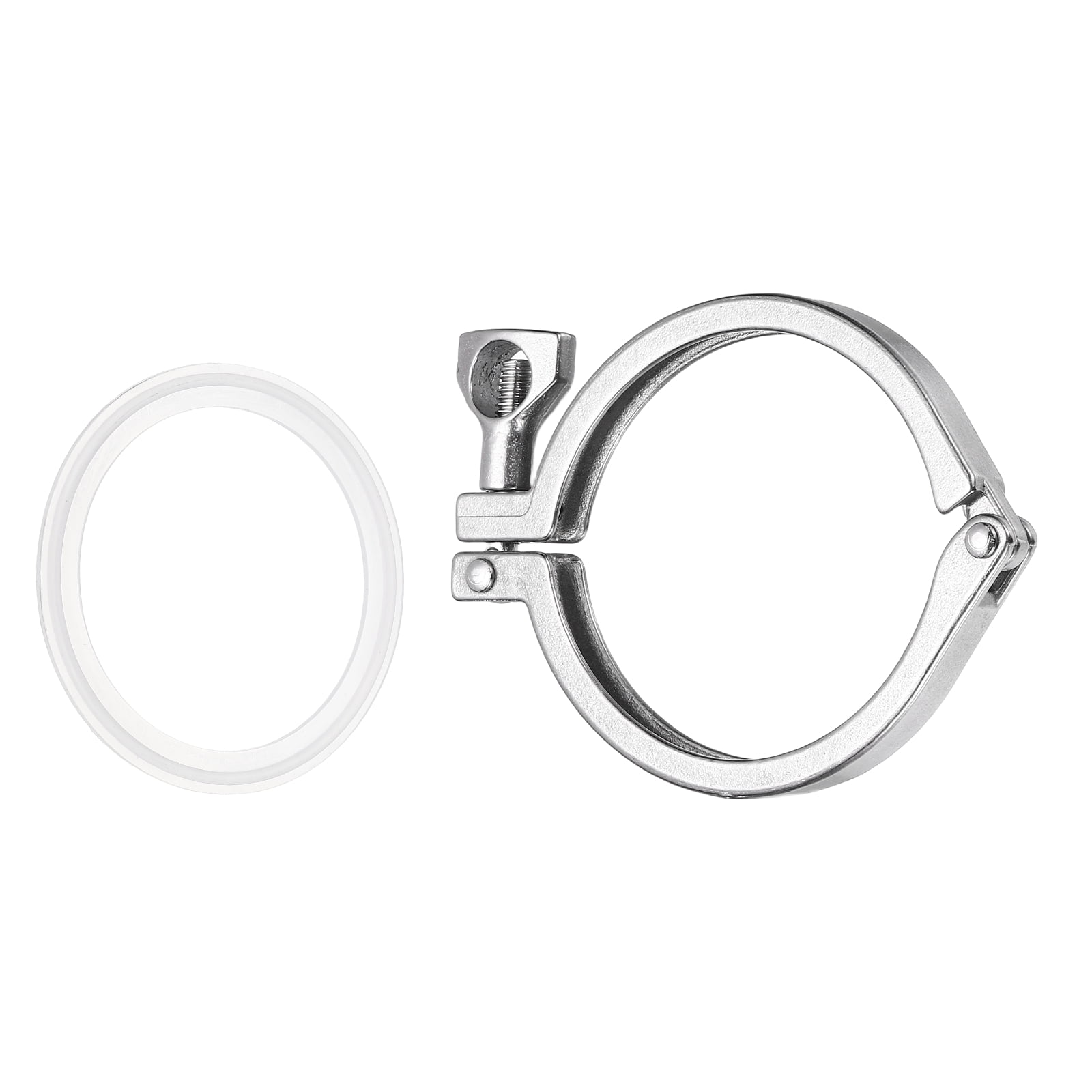 Uxcell 3"(81mm) Single Pin Heavy Duty Triangular Clamp with Wing Nut ...