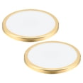 thumbnail image 1 of Uxcell 3.9 Inch Fabric Barrel Lamp Shade Dust Cover Lampshade Diffuser 2 Pack, 1 of 6