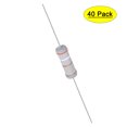 thumbnail image 1 of Uxcell 3.9 Ohm 3W ±5% Tolerance Axile Lead Metal Oxide Film Resistor 40 Count, 1 of 5