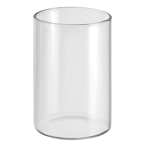 Uxcell 3.9"x2.6" Clear Glass Cylinder Vase Tabletop Flowers Vase Floating Candle Holder Vase