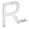 thumbnail image 1 of Uxcell 3.94 Inch Stainless Steel House Letter R for Mailbox Hotel Address Door Sign, 1 of 5