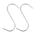 thumbnail image 1 of Uxcell 3.94" Meat Hooks, 0.12" Thick Stainless Steel S-Hook, Meat Processing Hanging 2Pack, 1 of 5
