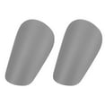 thumbnail image 1 of Uxcell 3.94 x 2.36 Inches 2 Pcs Mini Soccer Shin Guards Pads Calf Protective Gray, 1 of 6
