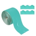 thumbnail image 1 of Uxcell 3.9inch x 49.2ftBulletin Board Border Scalloped Trim Paper for Locker Classroom Decor Sky Blue, 1 of 6