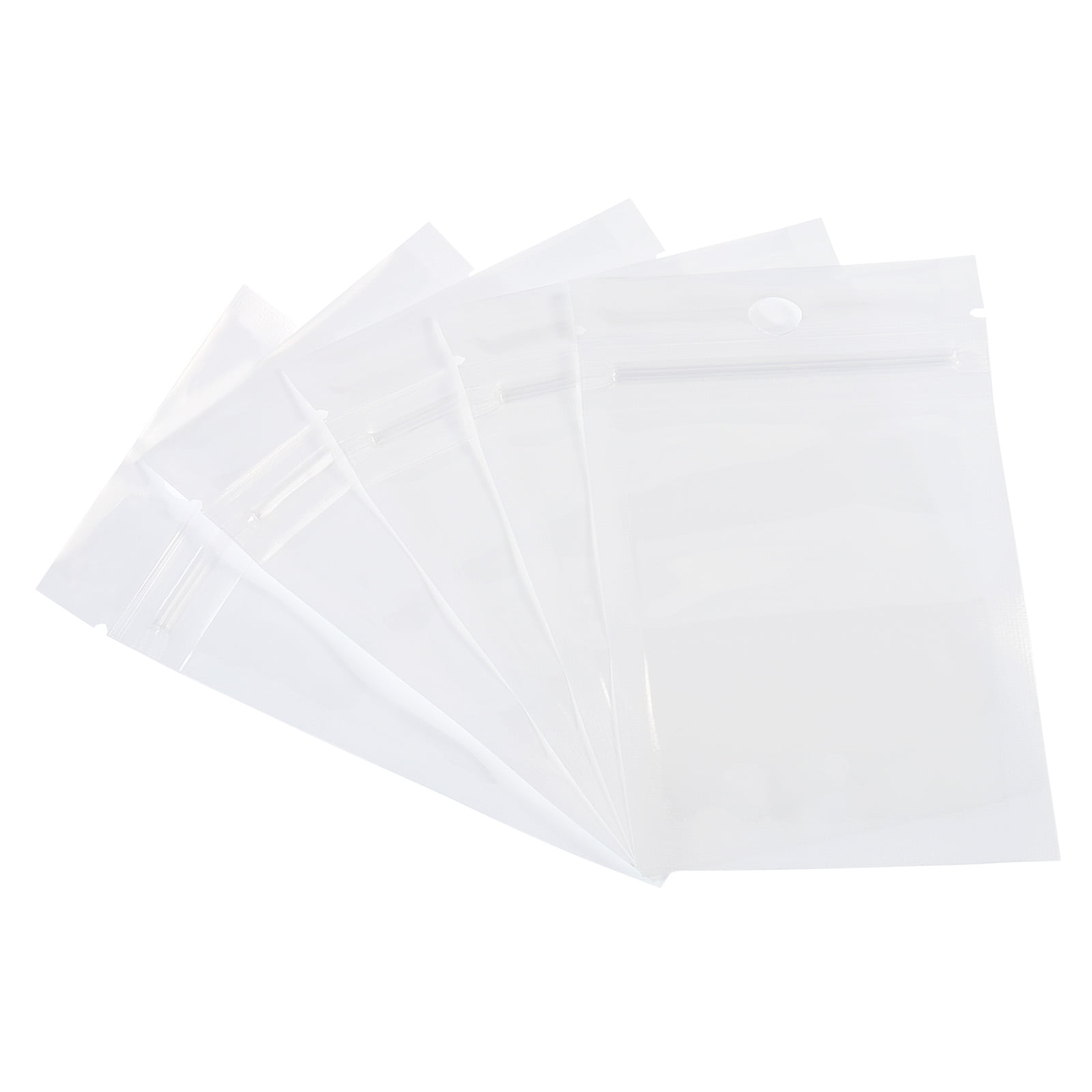 100pcs Small Transparent Plastic Candy Bag Pouch Self-adhesive Cellophane  Bags Packaging Bag Cookie Sandwich Chocolates Beads Jewelry Gift(1015cm)