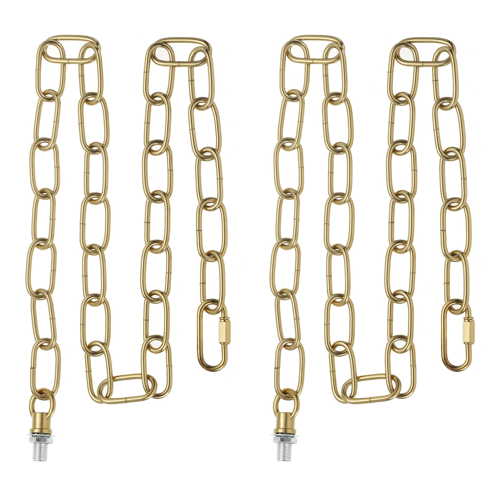 Uxcell 3 Ft Light Fixture Chain, 2 Set Lighting Chain with Quick Link ...