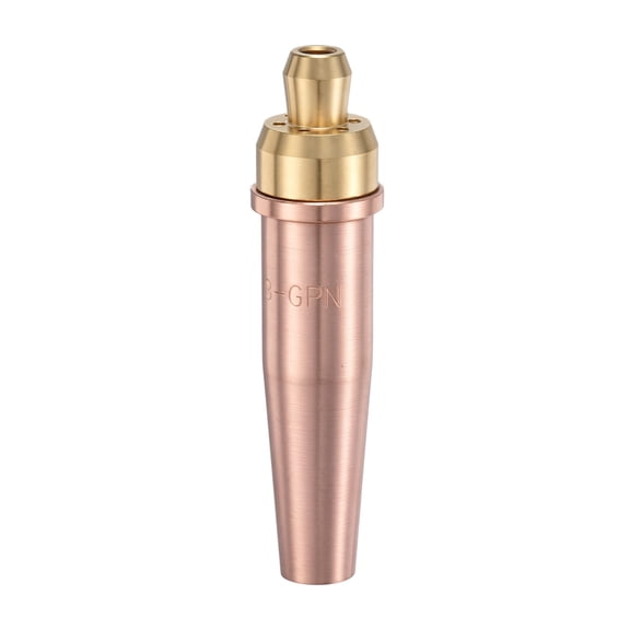 Uxcell 3-GPN Propane/Natural Gas Cutting Torch Tips Victor-Torch Tip 0.071" Orifice Brass Cutting Nozzle Replacement Plasma Consumables for Repair Workshop Welding