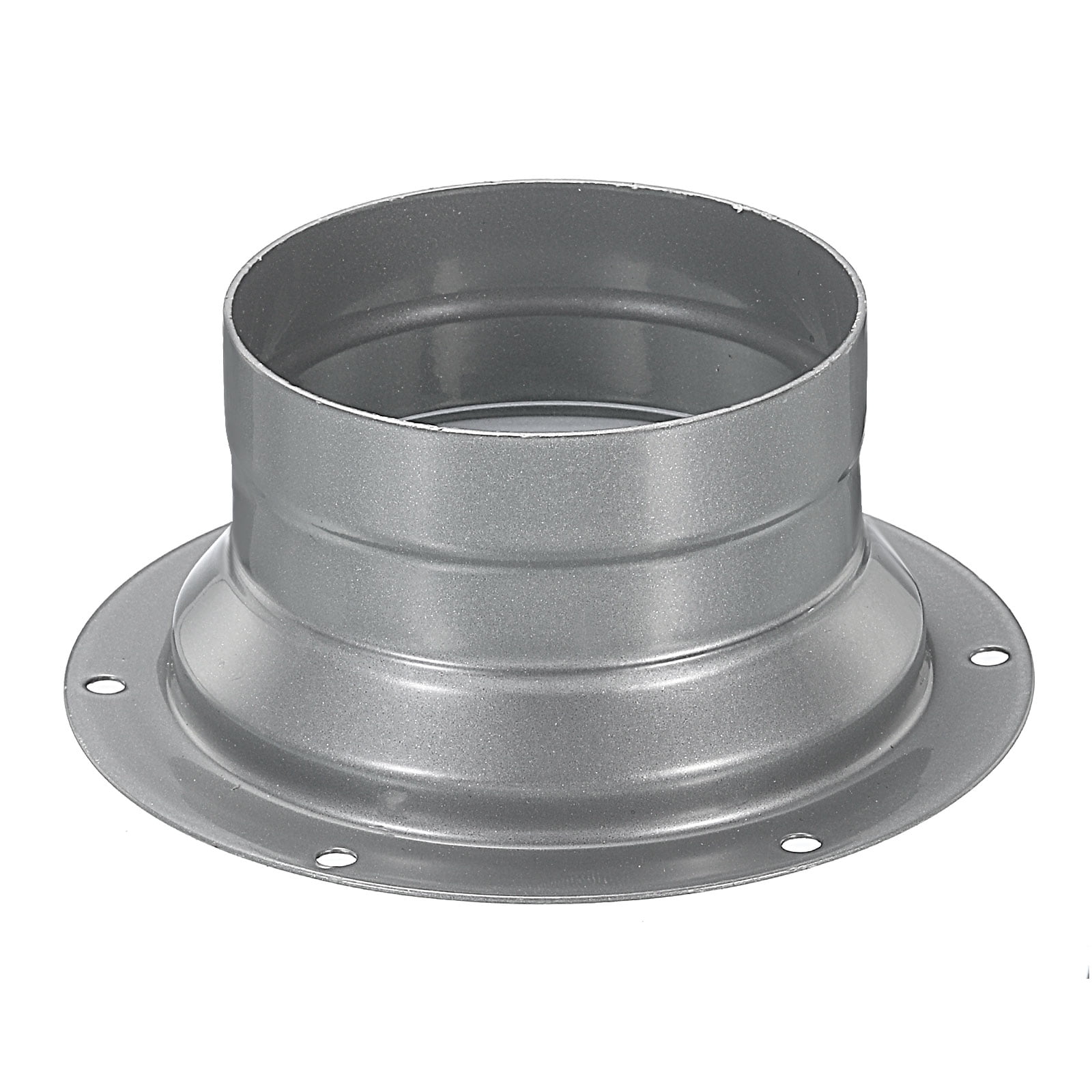 Uxcell 3 Inch Duct Connector Flange Metal Fitting Straight Pipes Flange