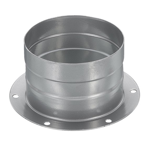 Uxcell 3 Inch Duct Connector Flange Metal Straight Pipes Exhaust Hose Flange