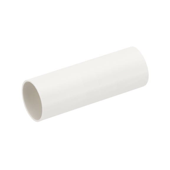 Uxcell 3" Inch Round Ventilation Duct, 8" Inch Long Plastic Pipe Replacement Supply Heating Cooling Ventilation AC System,