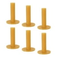 thumbnail image 1 of Uxcell 3 Inch Rubber Golf Tee, 6 Pack Tall Training Driving Range Tee Stable Ball Holder, Yellow, 1 of 5