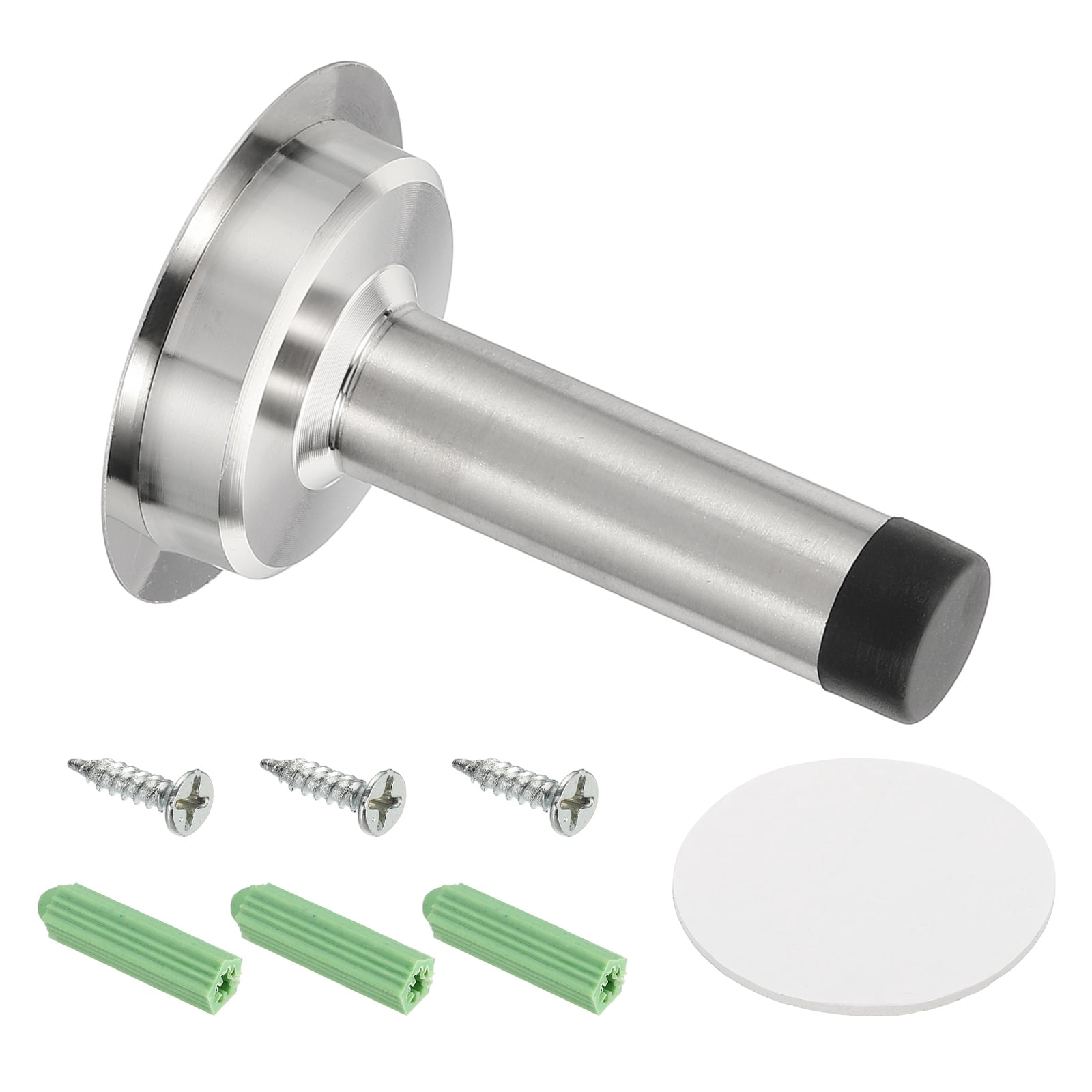 3 Inch Riser Stopper Uxcell 3 Inch Stainless Steel Door Stopper, Heavy Duty Door Stopper ...