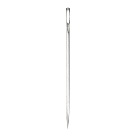 Uxcell 3 Inch Upholstery Needles Stainless Steel Large Eye Stitching Needles