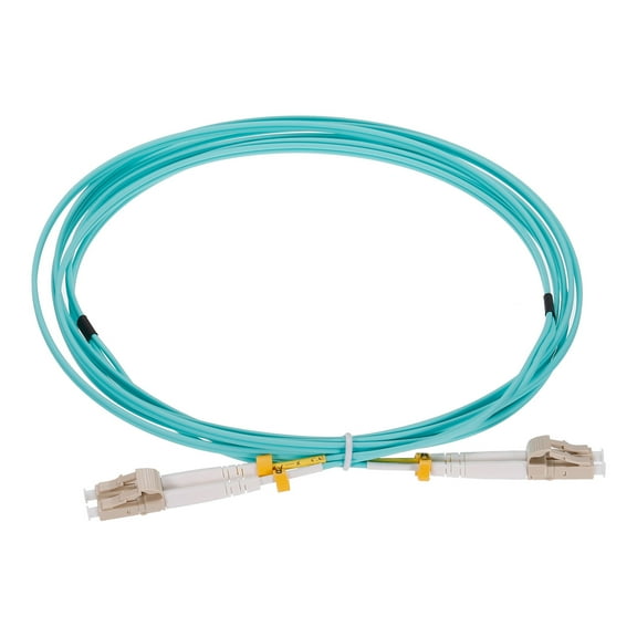 Uxcell 3 Meters 9.8Ft Fiber Patch Cable Multimode LC-LC OM3 LSZH Fiber Optic Jumper Green For Network Transceiver,1Pcs
