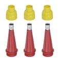 thumbnail image 1 of Uxcell 3 Pack 9mm Width Stainless Steel Caulk Nozzle 13.6mm Thread Connect Applicator, 1 of 6