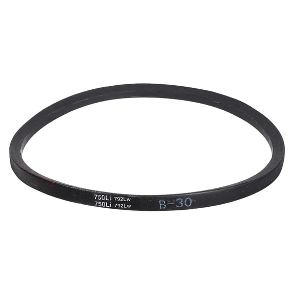 Uxcell 3 Pack B30 Classic Wrapped V-Belt 32" Outside Circumference Wrapped Industrial Rubber V-Belt Black