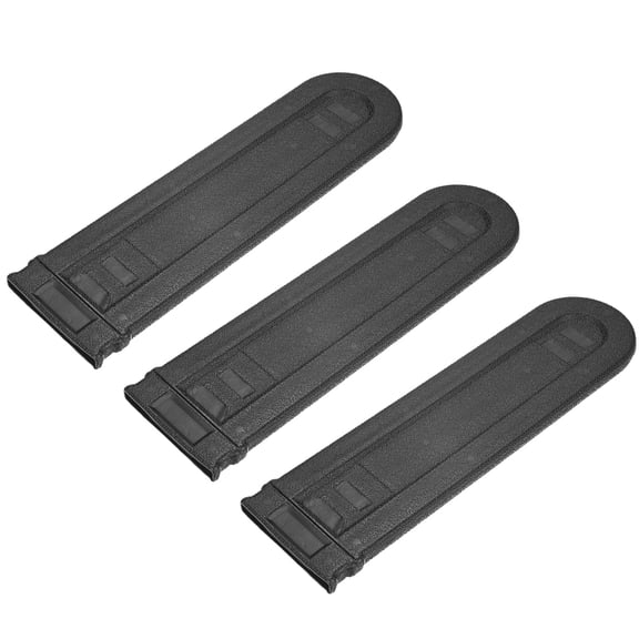 Uxcell 3-Pack Chainsaw Chain Cover 12 Inch Plastic Chainsaw Scabbard Cover Bar Cover for Garden Chainsaw Protection