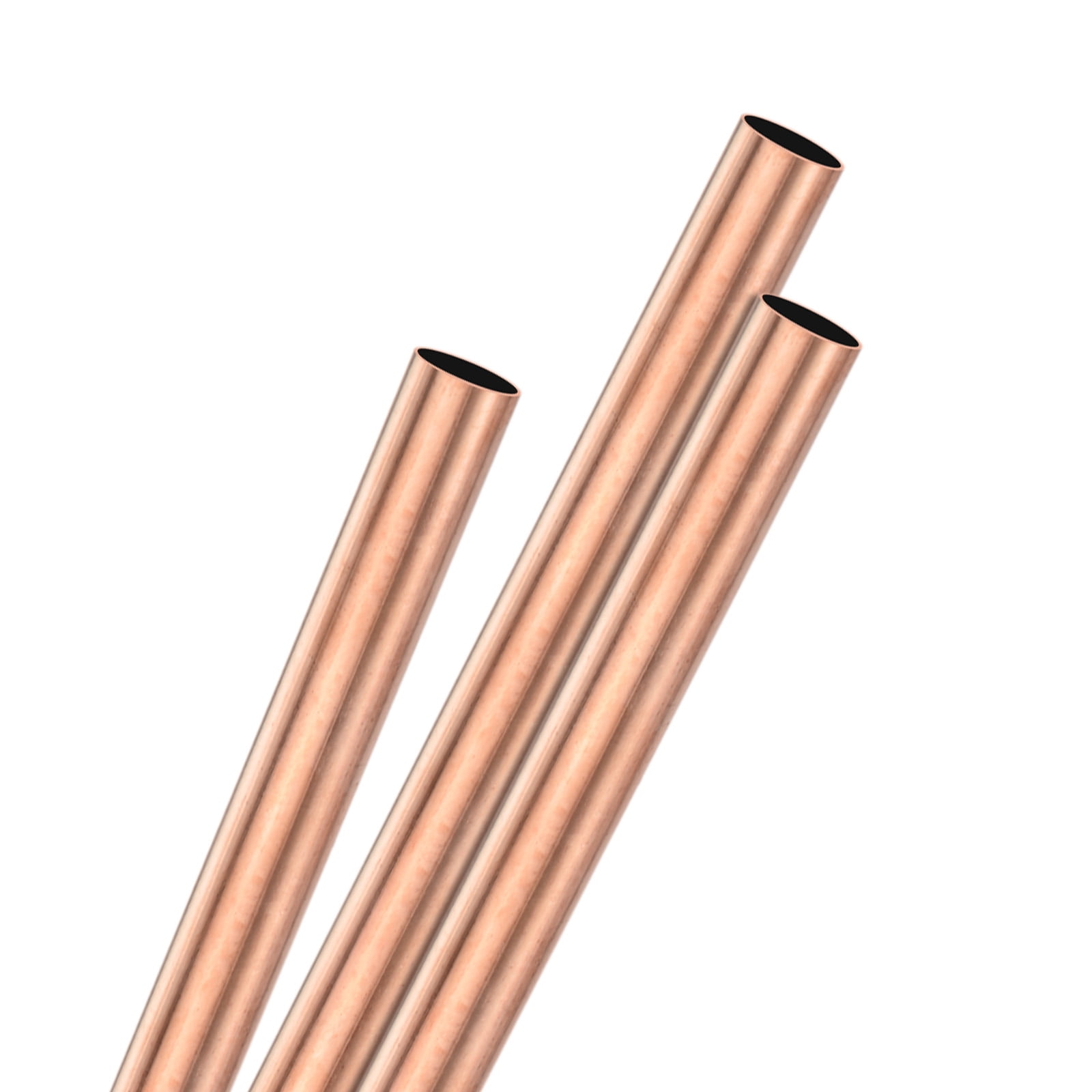 Tube SOURCING MAP Cuivre Rond Tube 10mm OD 1,5mm Paroi Épaisseur 100mm