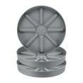 thumbnail image 1 of Uxcell 3-Pack Plant Saucer, 12 Inch Thicker Anti-Rot Root Plastic Plant Saucer for Indoor/Outdoor Potted Plant [Grey], 1 of 7