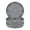 Uxcell 3Pack Plant Saucer, 6 Inch Thicker AntiRot Root Plastic Plant