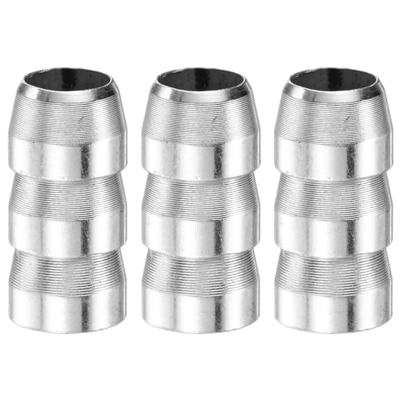 Uxcell 3-Pack Round Axe Handle Wedge, 12mm/0.47 Inch Metal Hammer Handle Wedges for Reinforced Axe [Silver]