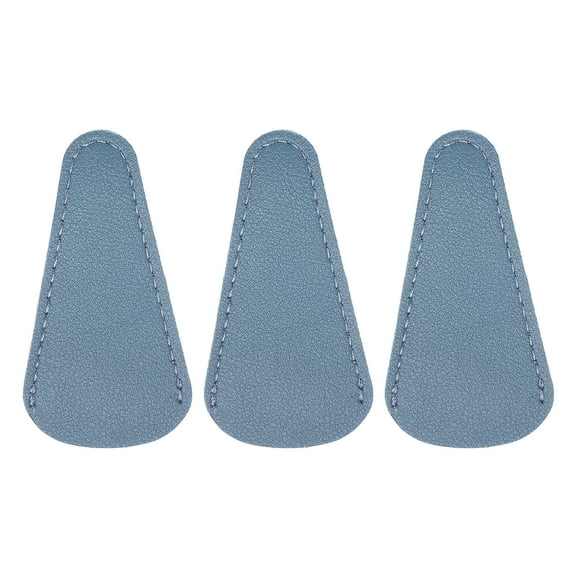 Uxcell 3 Pack Scissors Sheath, 2.9" x 1.5" Scissors Cover Protector PU Leather Portable Collect Bags, Blue