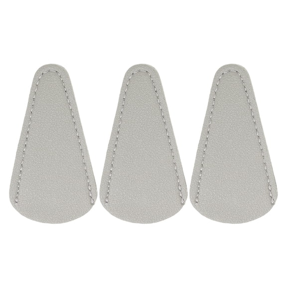 Uxcell 3 Pack Scissors Sheath, 2.9" x 1.5" Scissors Cover Protector PU Leather Portable Collect Bags, Gray Purple