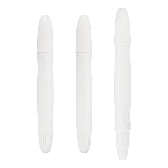 Uxcell 3 Pack Twistable Crayons, Coloring Twist Crayon Retractable Easy to Hold Silky Washable for Coloring Books Crafts Christmas Gifts Birthday Parties Art Office Supplies, White