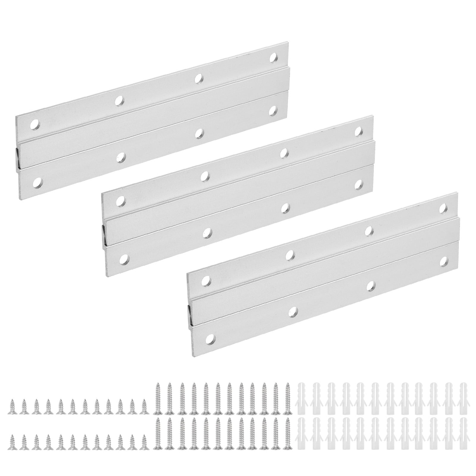 12 French Cleat Hanger – Heavy Duty Aluminum Z Bar Clips For Hanging Mirrors, Shelves, Cabinets & Art (Up To 100 Lbs) - View #6