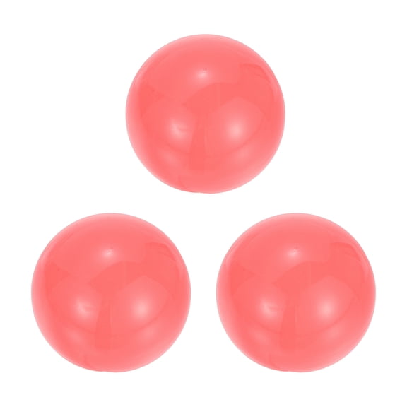 Uxcell 3 Pcs Arcade Joystick Ball Top - 35mm M6 Rocker Round Head Handle Threaded Balltop Knob Arcade Game DIY Parts Replacement for Console Controllers/Joystick, Pink