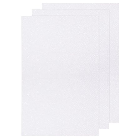 Uxcell 3 Pcs DIY Ripple Water Effect Sheet 19.7 x 10.6 Inch Still Water Texture Paper for Lake Scene,Transparent