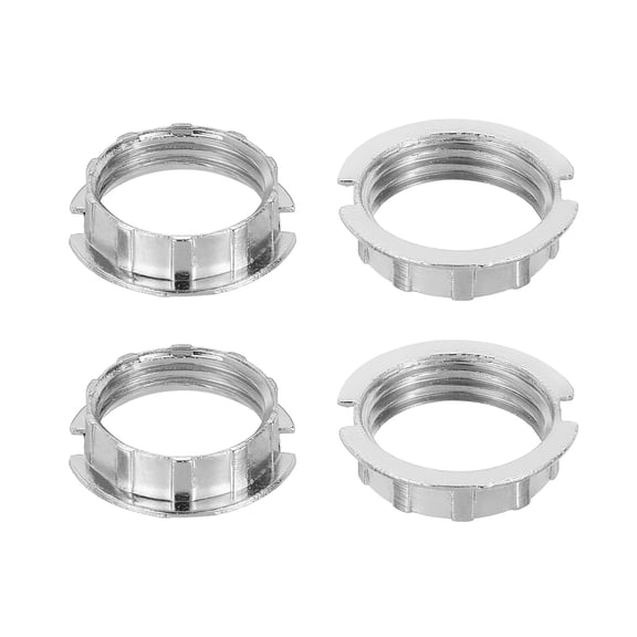 Uxcell 3 Pcs G9 Light Socket Rings, M20 Threaded Metal Shade Holder Adapter Ring for 3/4in Thread Diameter G9 Socket for Table Floor Pendant Chandeliers Lamp Light Fixture(Small)