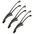 thumbnail image 1 of Uxcell 3 Pcs Korean and Japanese BBQ Tongs 11.5 Inch Barbecue Tongs 430 Stainless Steel Self-Standing Grill Tongs for Grill/Salad/Camping, 1 of 6