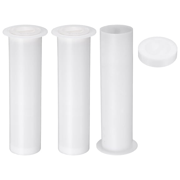 Uxcell 3 Pcs Mini Split Cover Wall Sleeve for Air Conditioner Line Set 11 Inch Plastic Through the Wall Pipe Accessories for AC Outdoor Units/Decorative HVAC Line Hide Cover, White