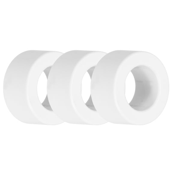 Uxcell 3 Pcs Toroid Ferrite Core RFI EMI Noise Suppression Cable Clip ID 21mm 0.8inch Nanocrystals for Electronic Devices, Industry, White