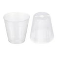 thumbnail image 1 of Uxcell 3'' Plastic Plant Nursery Pots Flower Starting Container, Clear 60 Pack, 1 of 6