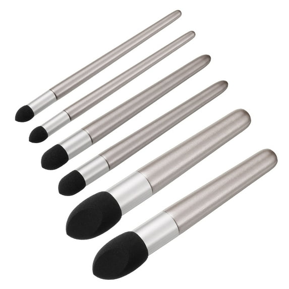 Uxcell 3 Size Blending Stump Artist Blending Sponge Pen, 2 Set Rubbing Sponge Brush for Drawing Correction, Rose Gold