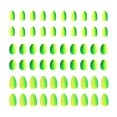 thumbnail image 1 of Uxcell 3 Size Floats Fishing, Oval Foam Floats Fishing Rig for Fly Fishing Strike Indicators, Yellow Green 60Pcs, 1 of 6